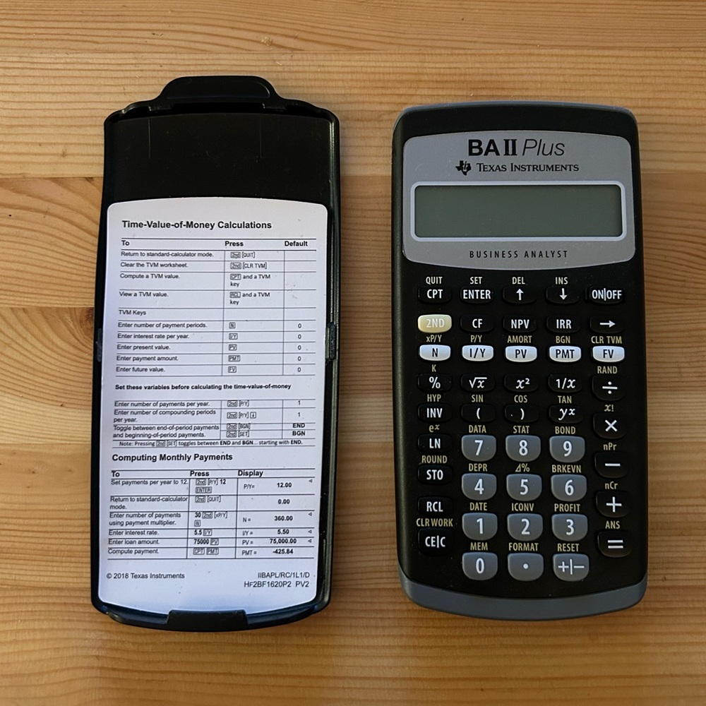 BA II Plus Calculator